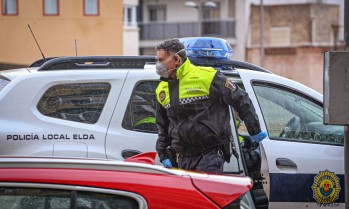 Los agentes de la Policía Local actuaron con eficiencia durante la pandemia. 