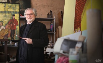 Mateos es un amante del arte y durante los últimos años se ha sacado la carrera de Bellas Artes | Jesús Cruces.