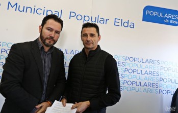 Imagen de archivo de Fran Muñoz con Alberto García| J.C.