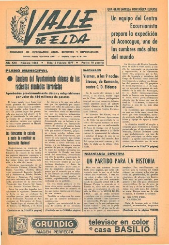 Número 1.066 - 5 de febrero de 1977