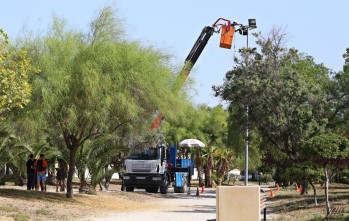 Las obras se estaban realizando esta misma mañana | Jesús Cruces.