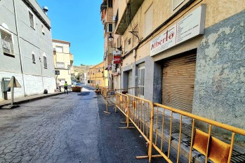 Las obras ya han comenzado en este barrio de Elda.