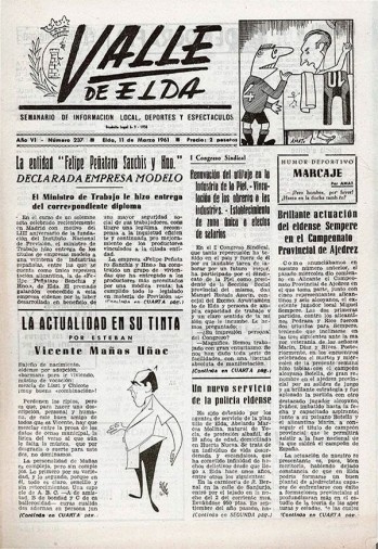 Número 0237 - 11 de marzo de 1961