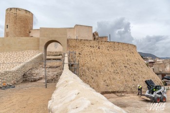 EL castillo ha sido objeto de diferentes actuaciones a lo largo de los años | Nando Verdú. 