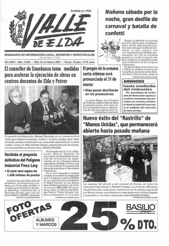 Número 2.235 - 23 de febrero de 2001