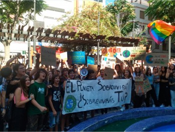 Jóvenes de Elda y Petrer contra el cambio climático