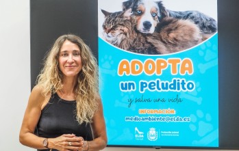 Cristina Rodríguez, concejala de Protección Animal de Elda / J. Cruces
