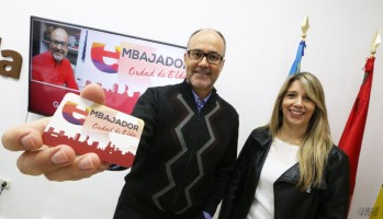 Gabriel Segura, embajador de Elda por su trabajo altruista en pro de la ciudad