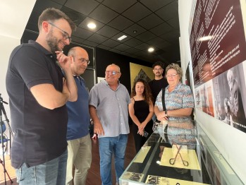 La pieza ya está en el museo. 