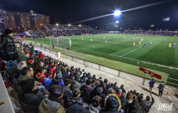 Aspecto que presentaba el Nuevo Pepico Amar en el partido Eldense-Athletic | J. Cruces.