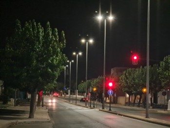 Imagen de la nueva iluminación.