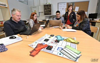 Los profesores de España, Hungría, Alemania e Italia han trabajado esta semana en el proyecto | Jesús Cruces.