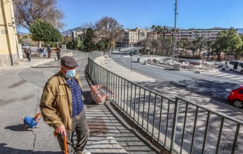 La nueva rotonda junto al puente de Monóvar concluirá en poco más de un mes | J.C.