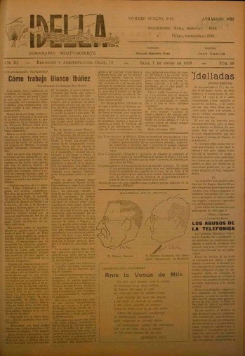 Idella nº 099 - Año 1928