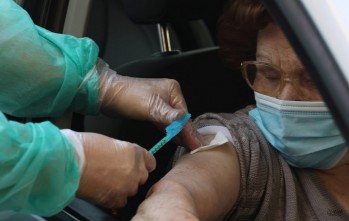Imagen de la vacunación en Petrer.