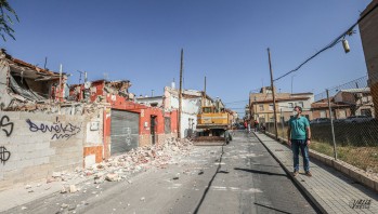 Fernando Portillo, concejal de Urbanismo, en la calle Andalucía.