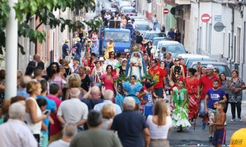 Imagen de la Romería de la Virgen de la Salud, donde cada año participa más población.