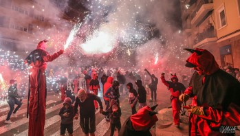 El Correfoc vuelve a las Fiestas Patronales de octubre | J.C.