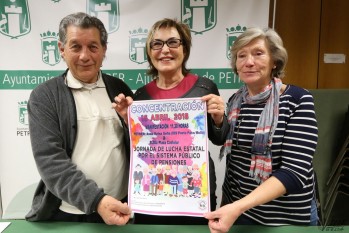 La Plataforma de Petrer se ha creado esta misma semana | Jesús Cruces.