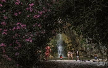 Los saltos de la Rambla de Puça han sido un gran atractivo de este verano | J.C.