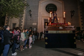 La imagen saldrá a las calles el lunes santo | Imagen de archivo Valle de Elda J.C.