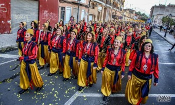 Entraeta del 50 aniveresario de los Moros Fronterizos a plena luz del día en 2023 | Valle de Elda Archivo J.C.