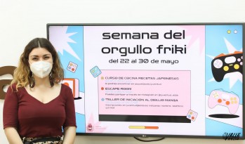 Anabel García ha presentado las actividades por la Semana del Orgullo Friki