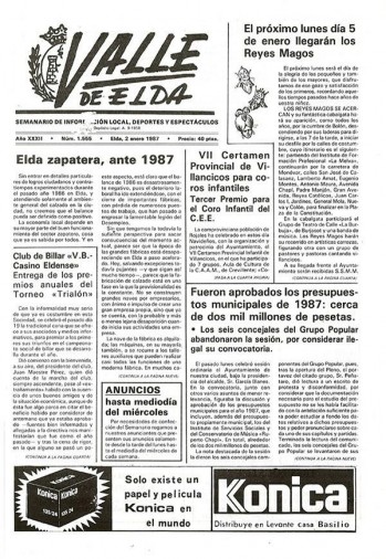 Número 1.555 - 2 de enero de 1987