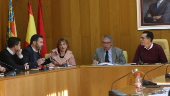 Imagen de archivo de un pleno municipal.