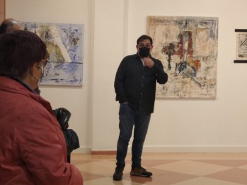 Juan Luz expone en la Fundación Paurides su visión del confinamiento