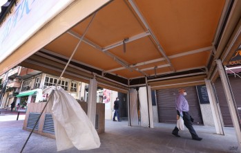 Las terrazas llevan casi dos meses cerradas por el coronavirus.