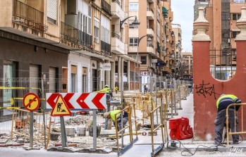 Las obras avanzan a buen ritmo tras haber estado paradas| J.C.