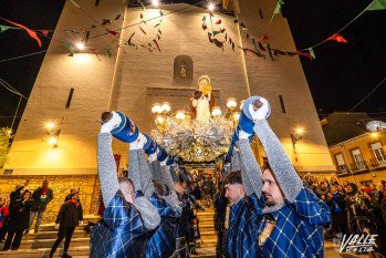 El santo anacoreta fue portado por los Cristianos | Nando Verdú.