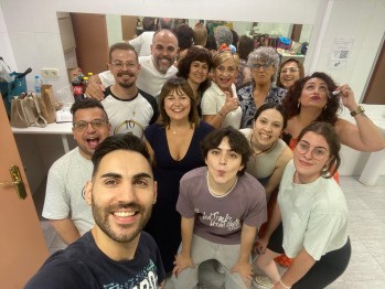 Imagen de archivo del taller de teatro.