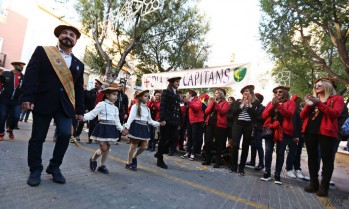 Imagen de la celebración de la Festa dels Capitans | Jesús Cruces.