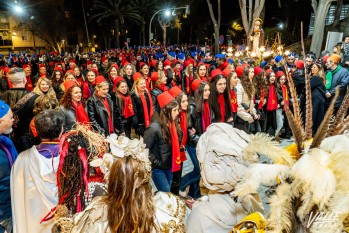 Los festeros volvieron a acompañar a San Antón | Nando Verdú. 