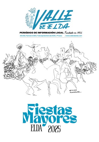 Portada de la edición de septiembre con el dibujo de Joaquín Planelles. 