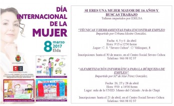 El Consejo Sectorial de Igualdad organiza dos talleres dirigidos a mujeres