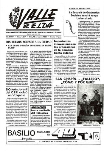 Número 1.657 - 10 de febrero de 1989