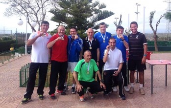 El equipo de veteranos de Petrer.