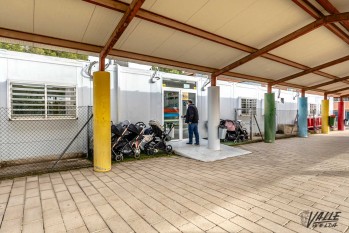 La escuela Santa Infancia lleva más de una década en barracones | Nando Verdú.