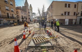 El refugio ha aparecido durante las obras | J.C.