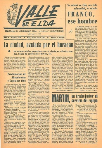 Número 0439 - 23 de enero de 1965