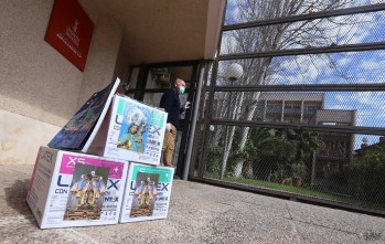 La Cofradía de los Santos Patronos dona 3.000 guantes a la Residencia El Catí