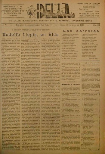 Idella nº 187 - Año 1930