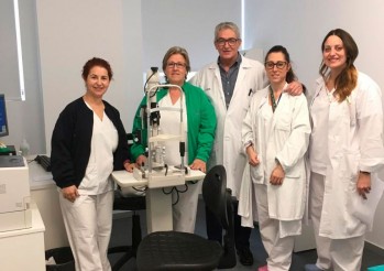Comienza a funcionar la nueva zona de consulta de Oftalmología en el Hospital