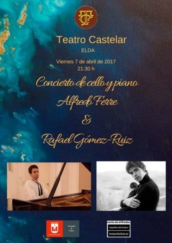 Los eldenses Rafael Gómez y Alfredo Ferre ofrecerán un recital en el Teatro Castelar
