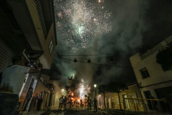 Imagen de la última cremà de Huerta Nueva | J.C.