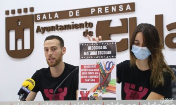 Recogida de material escolar en Elda y Petrer