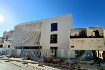 El nuevo edificio estará terminado en septiembre. 